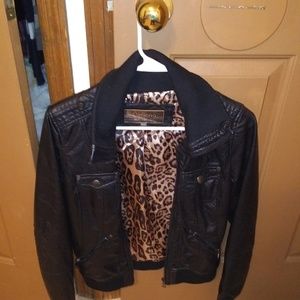 Leather jacket